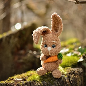 Bunny crochet pattern, amigurumi rabbit crochet pattern, crochet Bunny diy, Easter bunny crochet pattern, bunny easy tutorial, plushie bunny