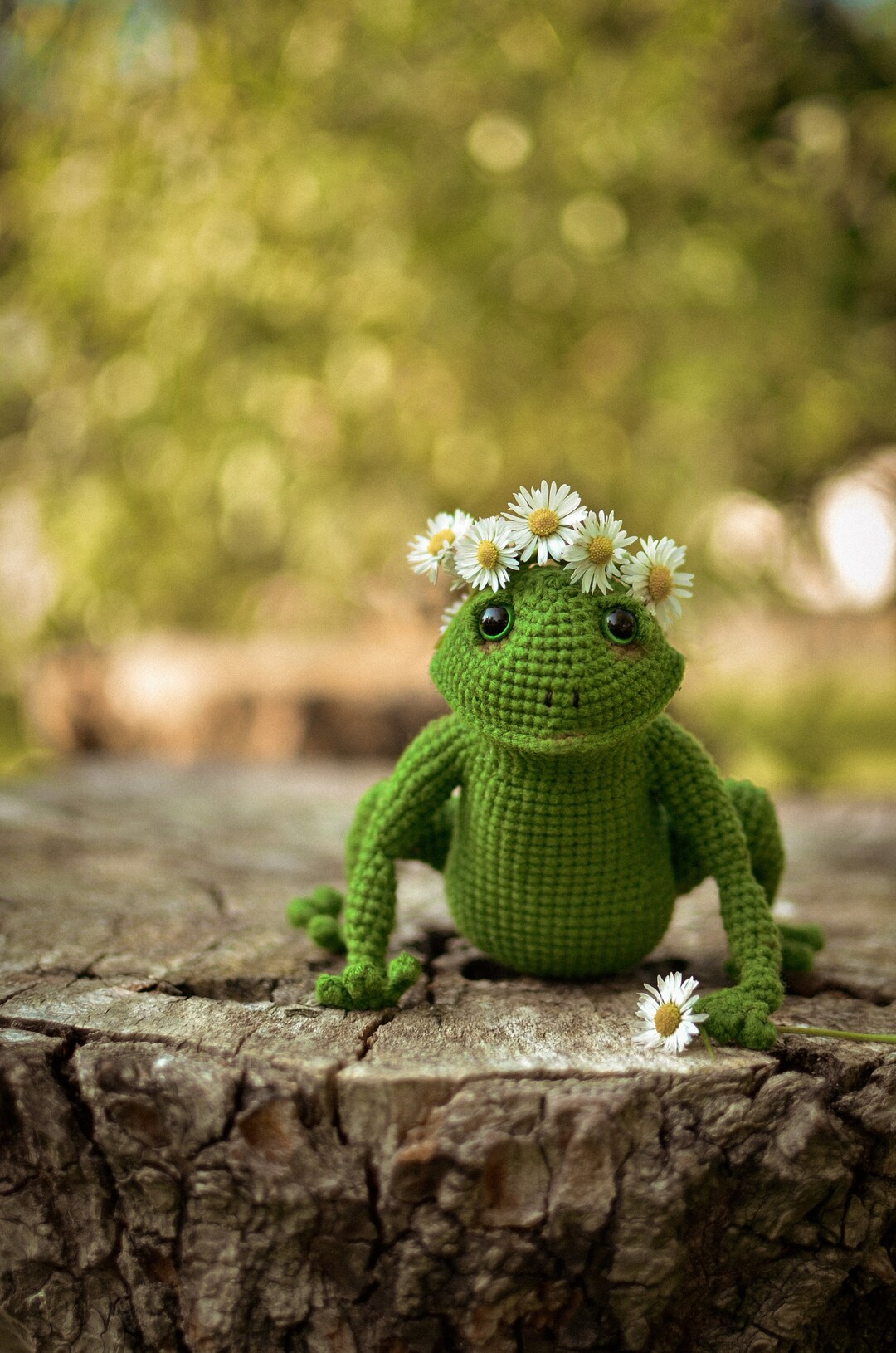 Crochet Frog Pattern, Green Frog, Crochet Animal Pattern Etsy