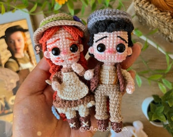 Mini Anne & Gilbert x Crochetina – Kostenpflichtiges Muster (PDF)