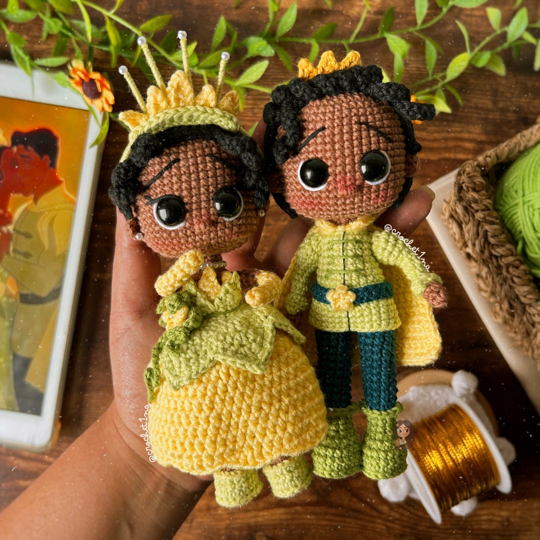 Princess and the Frog X Crochetina • PDF Pack in SPANISH Canada