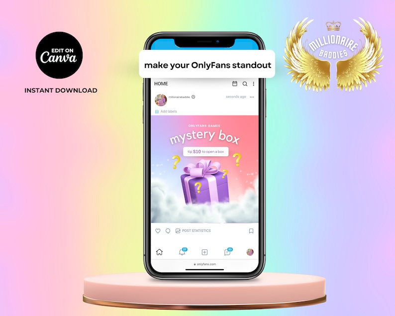 Onlyfans Mystery Box, Onlyfans Game, Mystery Box, Animated Mystery Box(00)