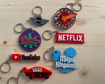 Custom Logo Keychain