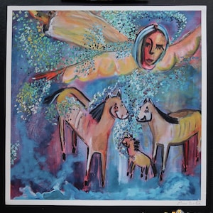 Fine Art Print on Hahnemühle Paper Art Print of the oil painting &quot;Family&quot;