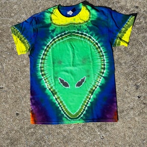 Alien/UFO Tie Dye T-shirt
