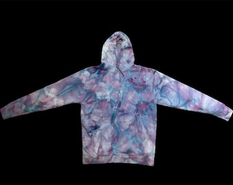 Tie Dye Hoodie / Adult Unisex Hoodie / Ice Tie Dye Hoodie
