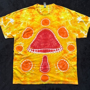 Mushroom Tie Dye Shirt