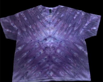 Monochromatic Tie Dye Tshirt / Adult Tie Dye Tshirt / Unisex Tie Dye Short Sleeve Shirt / Purple Haze Tie Dye Shirt