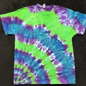 Starflower Pattern Tie Dye T-shirt