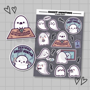 Ghost Hunter Adventures | Spooky Stickers | Haunted | Halloween | Ghosts