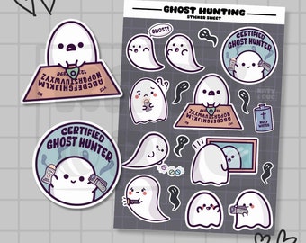 Ghost Hunter Adventures | Spooky Stickers | Haunted | Halloween | Ghosts