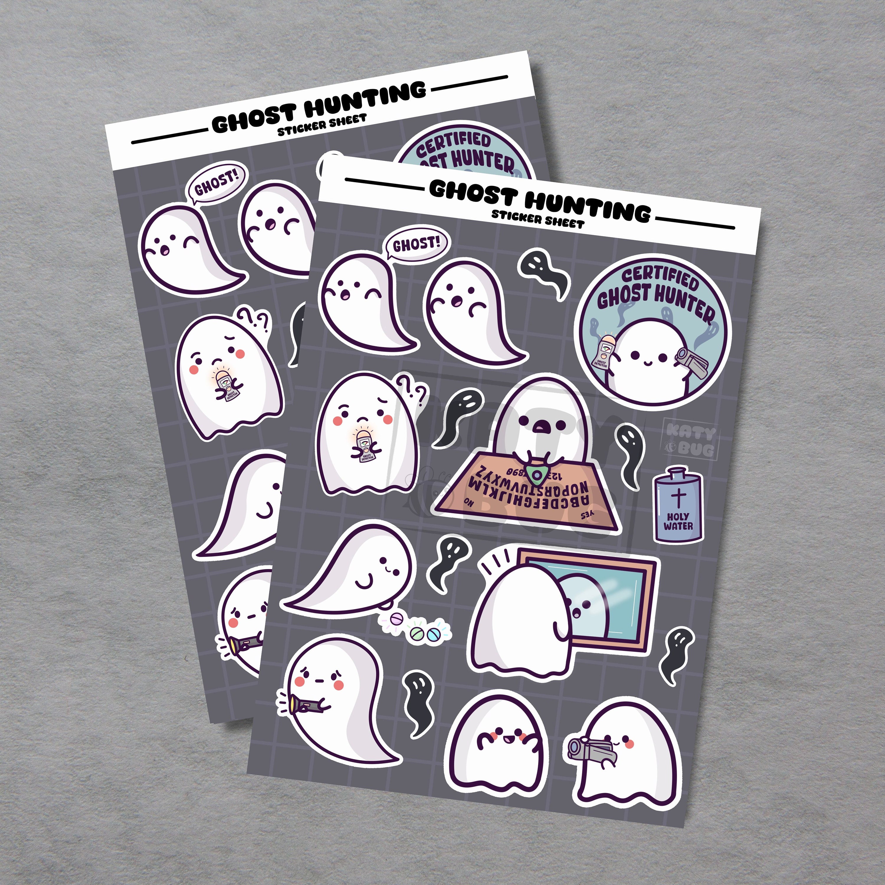 Ghost Hunter Adventures | Spooky Stickers | Haunted | Halloween ...