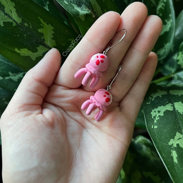 Jellyfish Jam Clay Earrings