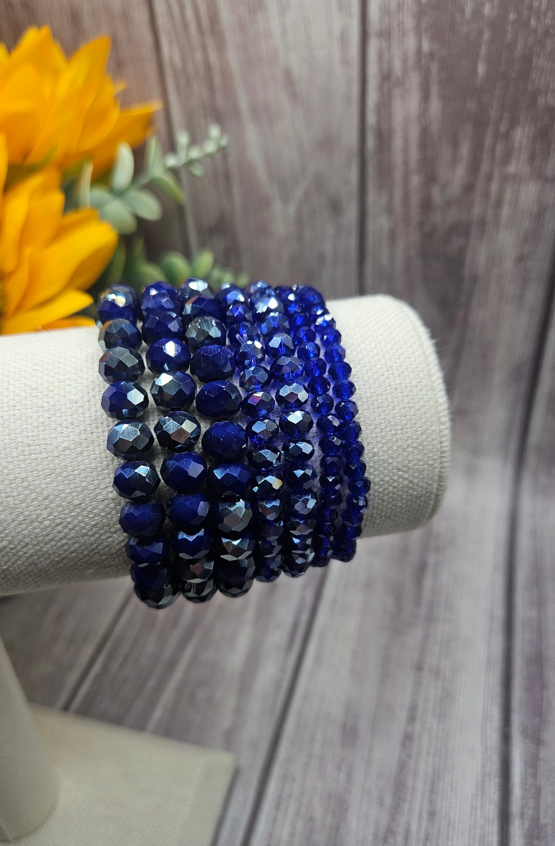 Sunshine Bracelet Stack - Navy