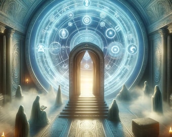 Oracle’s Domain Portal Attunement - A portal for accessing wisdom, foresight, and divination, connecting with oracles or prophetic energies