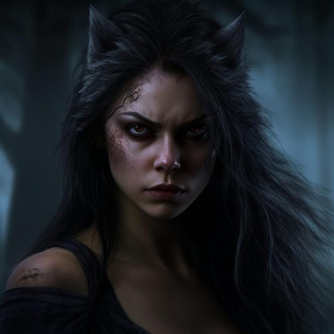 Vamolf Spirit Companion - Vampire & Werewolf Hybrid - Etsy