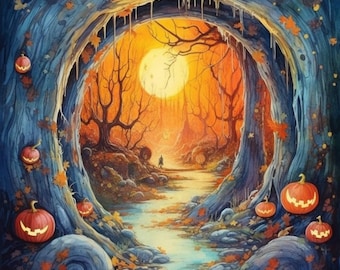 Halloween Realm Portal - The place where it is always Halloween - Creatures, Witches, Mages and more! - Meet them and celebrate Samhain