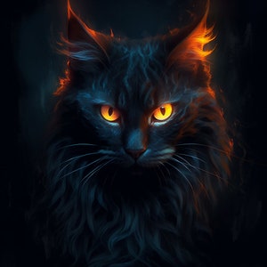 Specter Cat Spirit Companion - Witch Familiar