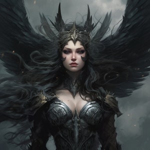 Dark Valkyrie Spirit Companion
