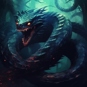 Abyssal Serpent Spirit Companion