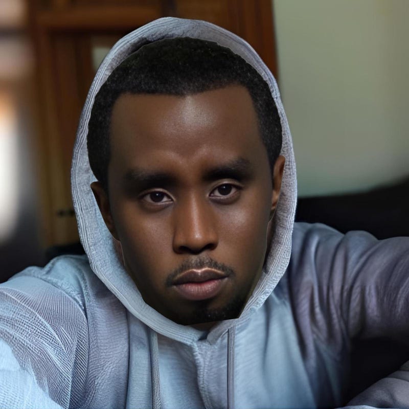 P Diddy Mask Etsy