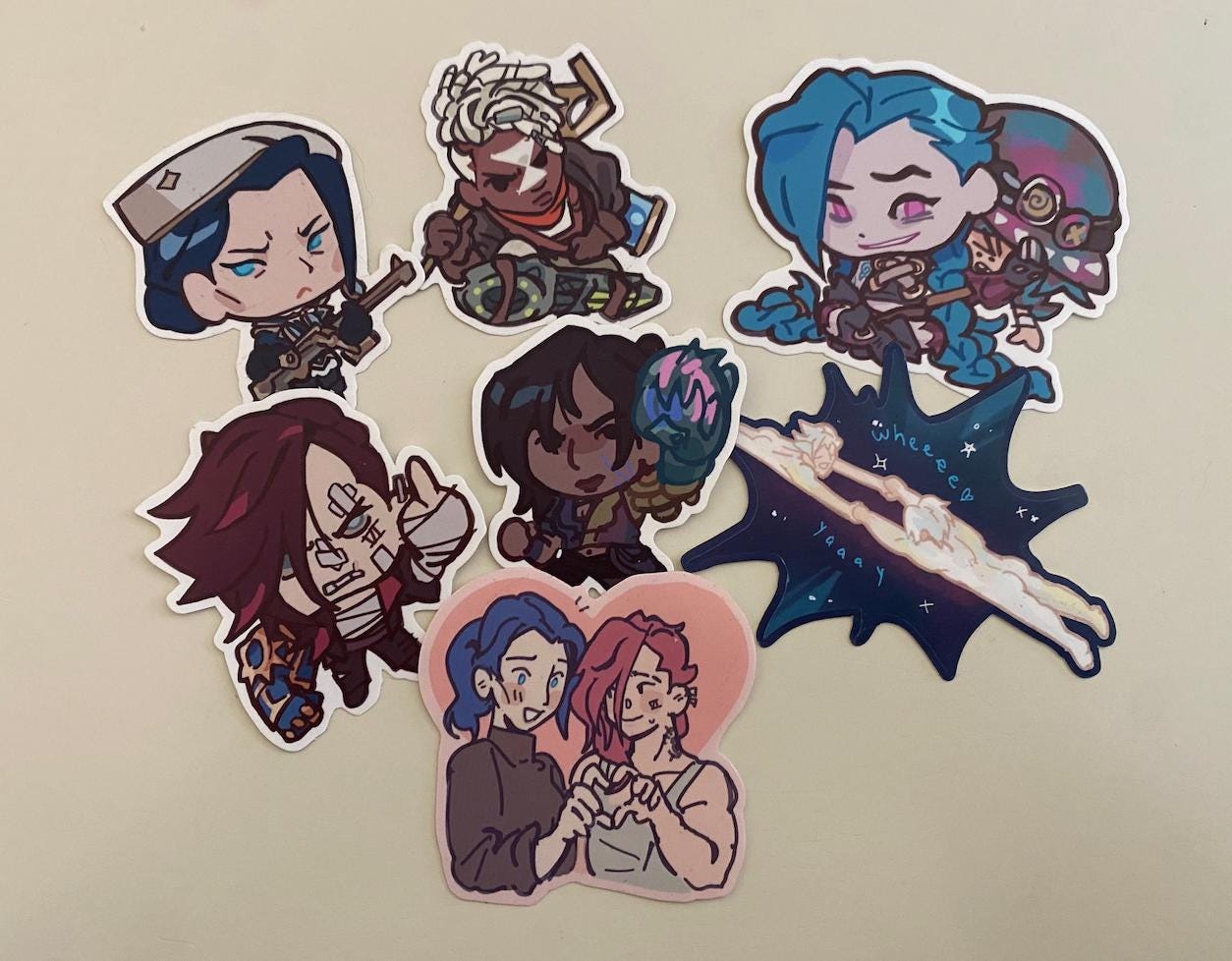 Arcane Season 2 Vinyl Stickers - Etsy