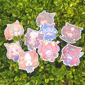 Uma Sticker Set Assorted Uma Musume Stickers, Series 6 - Etsy