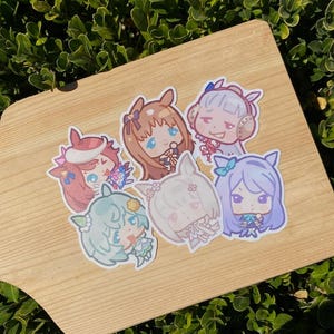 Assorted Uma Musume Stickers, Series 3