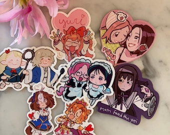 Assorted stickers
