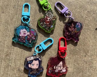 Arcane Season 2 Keychains