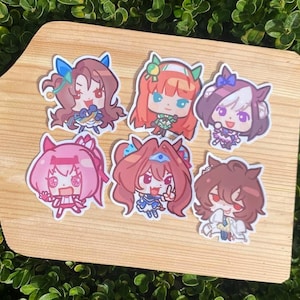Assorted Uma Musume Stickers, Series 2