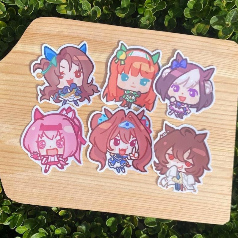 Uma Sticker Set Umamusume Stickers - Etsy