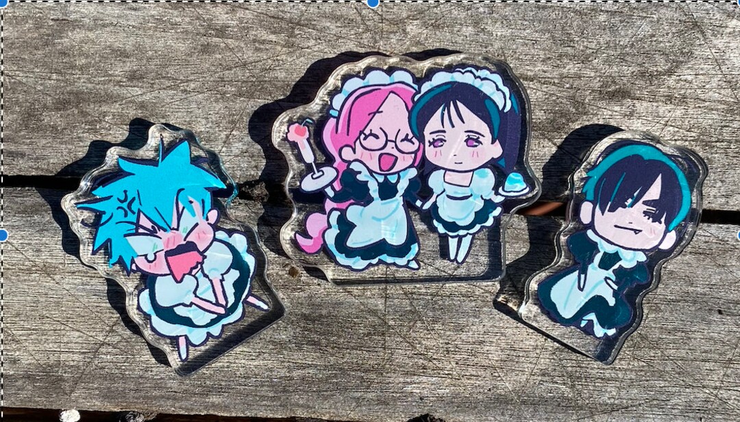 Maid Alien Stage Thick Acrylic Standees - Etsy