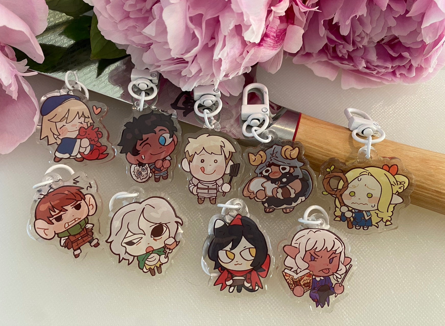 Dungeon Meshi Charms