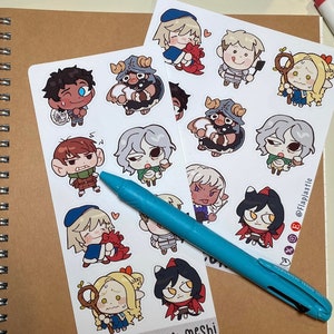 Gummy Dungeon Meshi Sheet Sticker