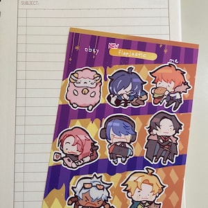 Obey Me Sticker Sheet - Etsy