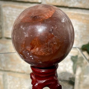 Fire Quartz Sphere 57 mm