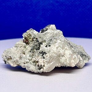 Calcite and Pyrite Cluster