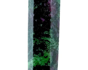 Ruby Zoisite Tower with imperfection