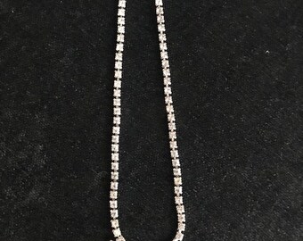 Vintage 60s Rhinestone choker