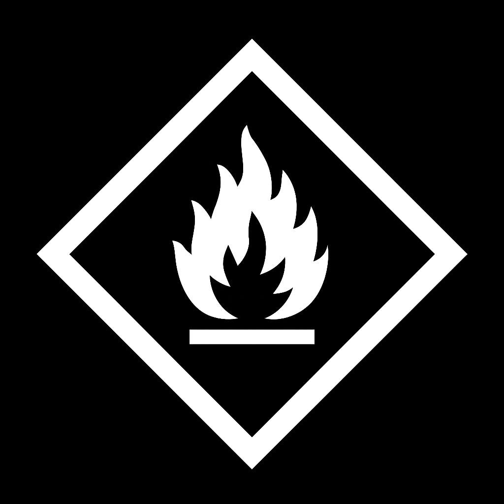 Flammable Symbol - Etsy Singapore, image size:1024x1024