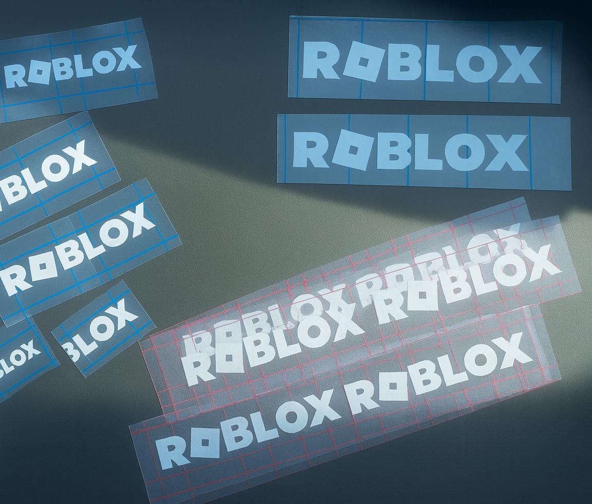 Kid's favorite game, ROBLOX sticker, kids gaming stickers, fun blocky game decals, paste anywhere sticker