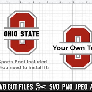 Ohio State Buckeye SVG: Alternative Logo Vector File (Free Commercial Use)