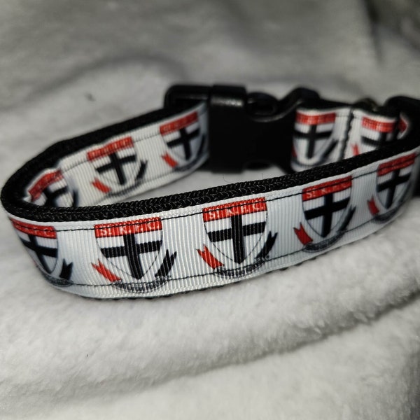 Adjustable Dog Collars - AFL St. Kilda Saints