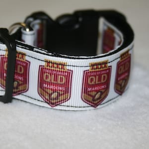 Adjustable Dog Collar - Queensland State of Origin