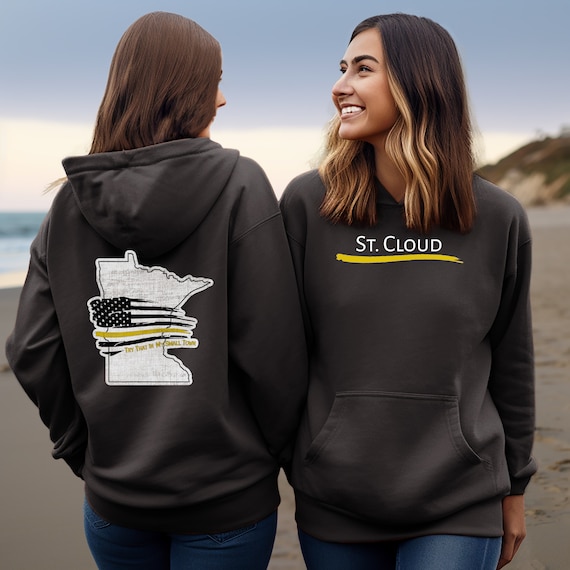 Custom Minnesota Thin Line Hoodie: Patriotic Support Apparel