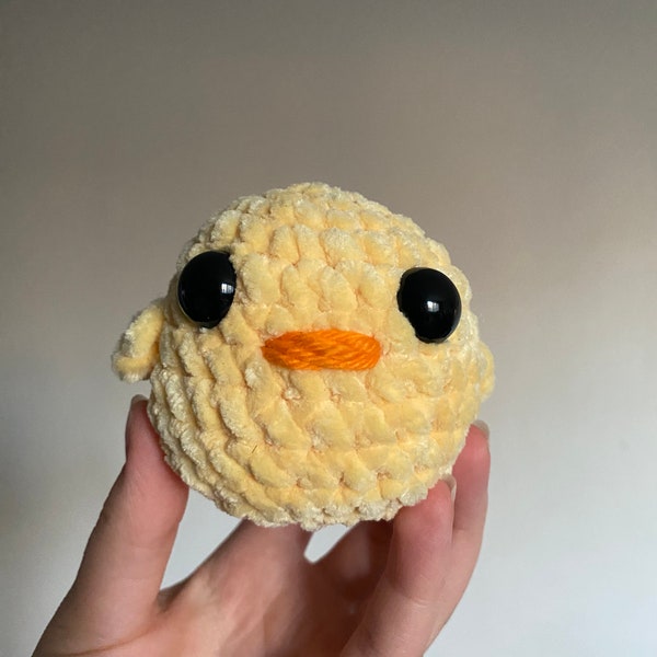 Baby Chick Amigurumi Crochet Plushie