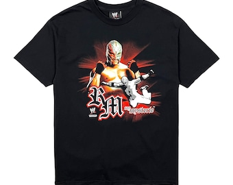 ヴィンテージ 90年代 WWE レイ・ミステリオ レスリング 619 Tシャツ M