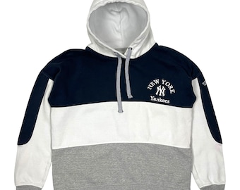 New York Yankees MLB Color Blocked Kapuzenpullover - Größe XL