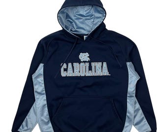 Dwukolorowa bluza z kapturem North Carolina Tarheels – rozmiar XL