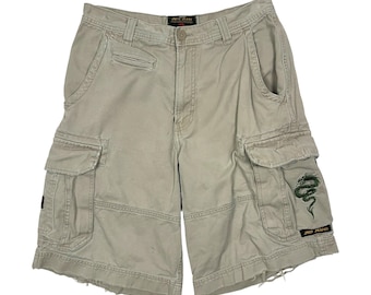JNCO Jeans Dragon Cargo Shorts - Size 31"
